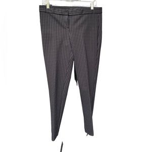 Women’s Amanda + Chelsea Windowpane Print Dress Pants Skinny Fit